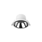 Noxion LED Downlight Apollo 9W 1100lm 60D - 840 Cool White | 145mm - Cutout 120mm - Alu Reflector - UGR <19