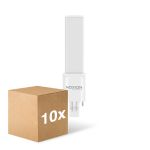Multipack 10x Noxion Lucent PL-S LED 2.8W - 827 Extra Warm White | 2-Pin - Replaces 5W