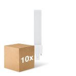Multipack 10x Ledvance Dulux-S LED 4W - 830 Warm White | 2-Pin - Replaces 9W