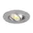 SLV New Tria 75 XL Spot Aluminium Grey Round | Cutout 75mm - Suitable for 1x GU10 