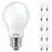 Multipack 10x Philips MASTER Value LED Bulb E27 Pear Frosted 3.4W 470lm - 927 Extra Warm White | Best Colour Rendering - Dimmable - Replaces 40W