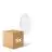 Multipack 5x Ledvance Surface Circular 250 White 13W 960lm - 840 Cool White | IP44 -  with Sensor