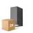 Duopack D'Lite Wall Light Vrebos Aluminium Black Up&Down| Suitable for 2x GU10