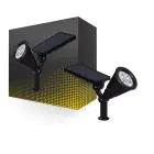 Bright Choice Spike Light Meillion ABS Black 2W 200lm - 840 Cool White 